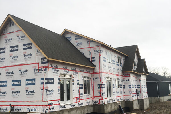 foundation and framing for a residential home - J.R. Construction LTD - midland on