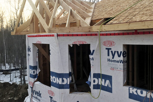 jr construction wooden framing of a roof - J.R. Construction LTD - midland on