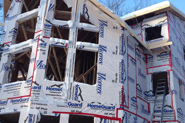 custom framing for a large residential home - J.R. Construction LTD - midland on