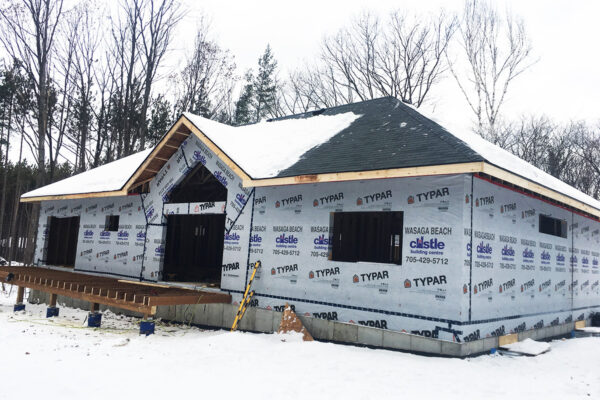 custom home framing - J.R. Construction LTD - midland on